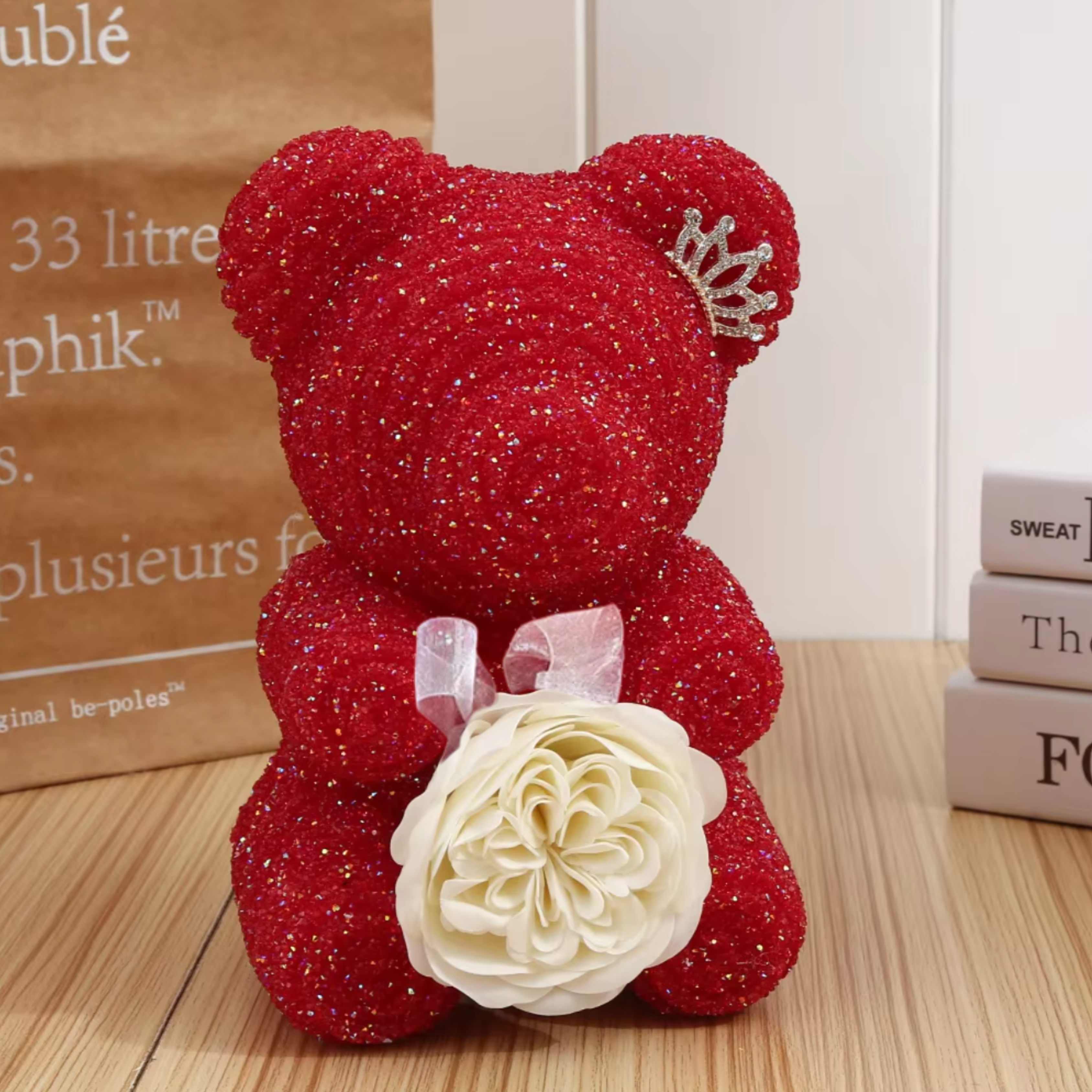 Princess Glitter Teddy Bear